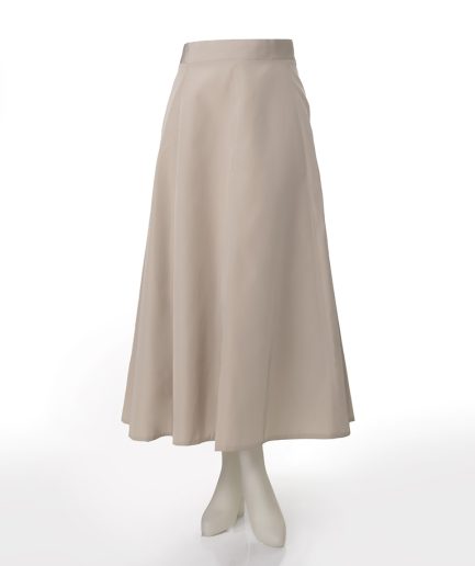 دامن کلوش کرمی بلند بارانی