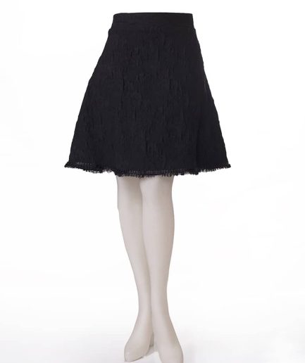 دامن مشکی کوتاه پفکی زنانه