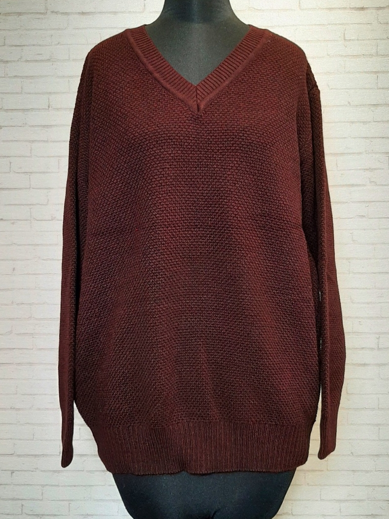 بلوز بافت یقه هفت زرشکی زنانه