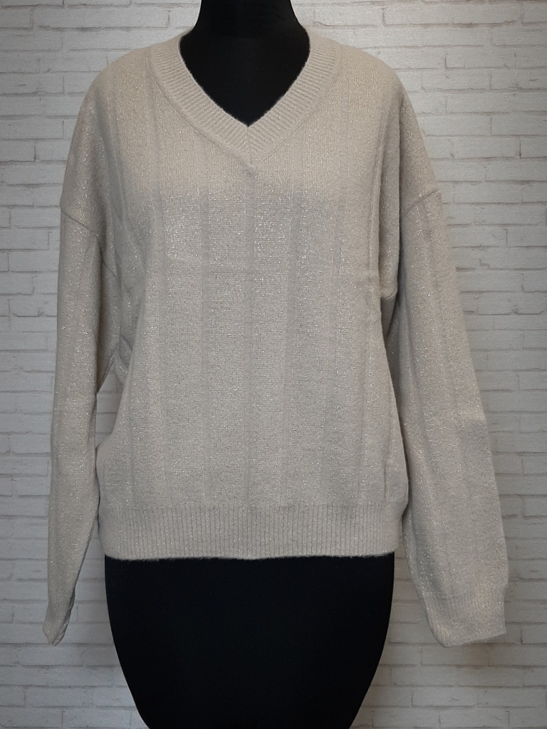 بلوز بافت لمه دار پنککی زنانه