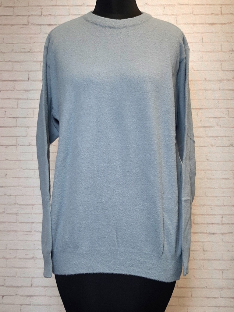 بلوز بیسیک موهر طوسی زنانه