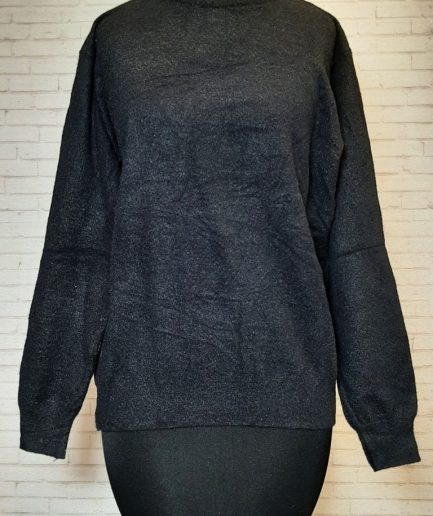 بلوز بیسیک موهر مشکی زنانه