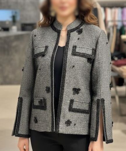 کت شنل یاس طوسی زنانه