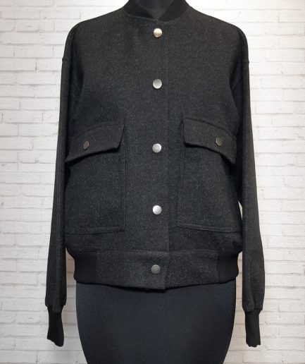 زیبو | Ziboo 14 بامبر فوتر مشکی دکمه دار زنانه