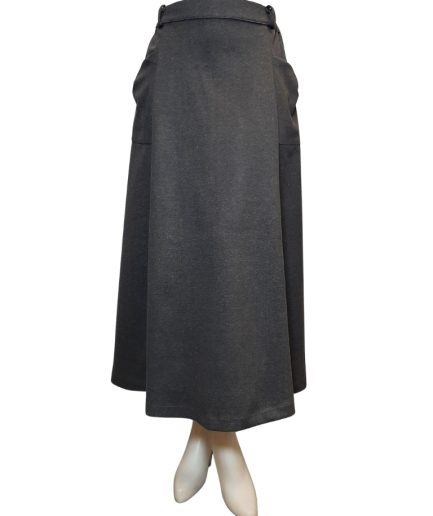 دامن بلند 6 ترک فوتر طوسی