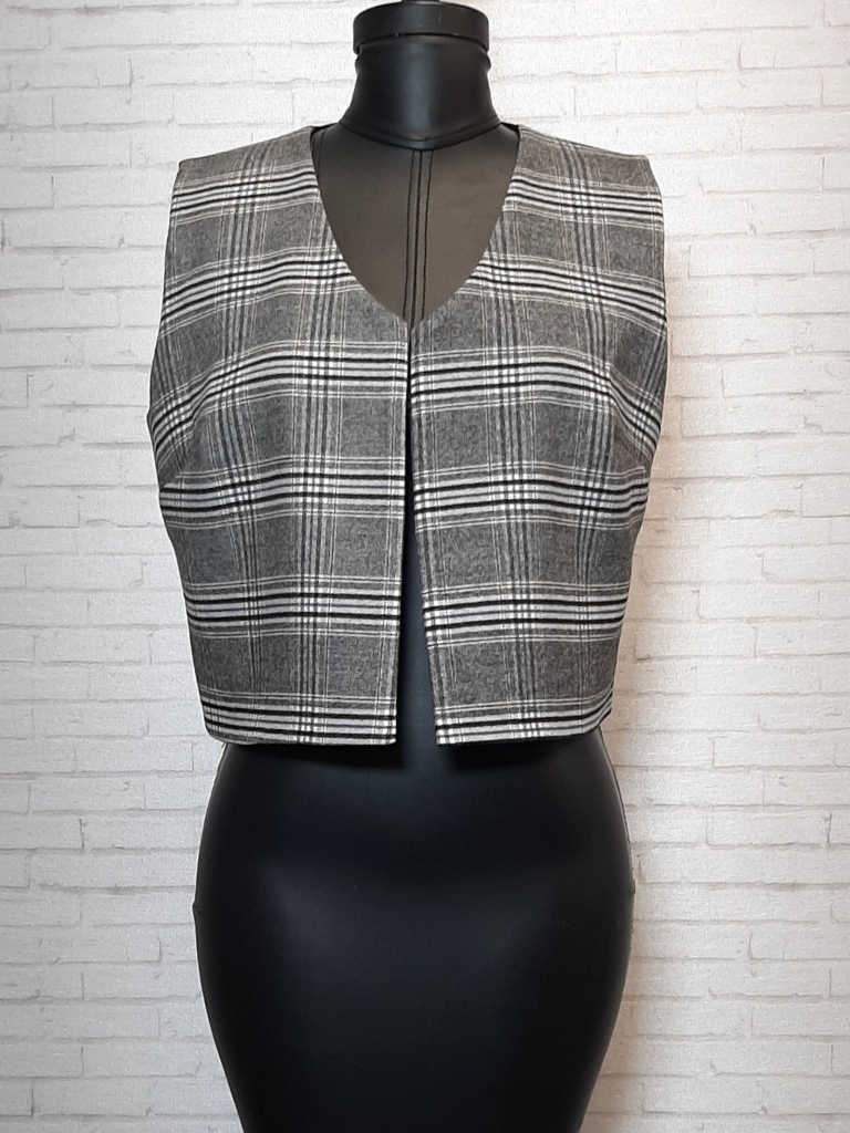 جلیقه طوسی پرنس دوگال زنانه