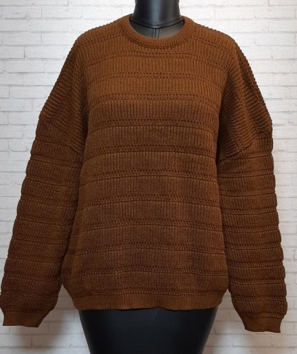 زیبو | Ziboo 2 پلیور میله ای شتری زنانه