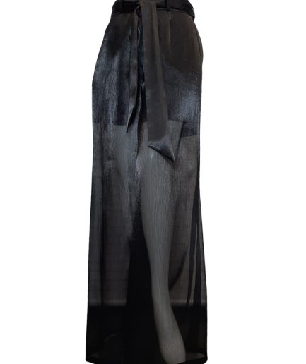 شلوار توری مشکی زنانه