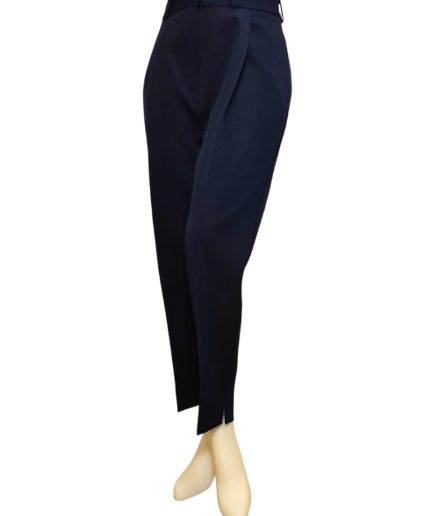 شلوار مام استایل سرمه ای زنانه