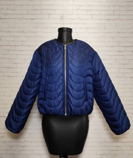 کاپشن امبردی سرمه ای زنانه