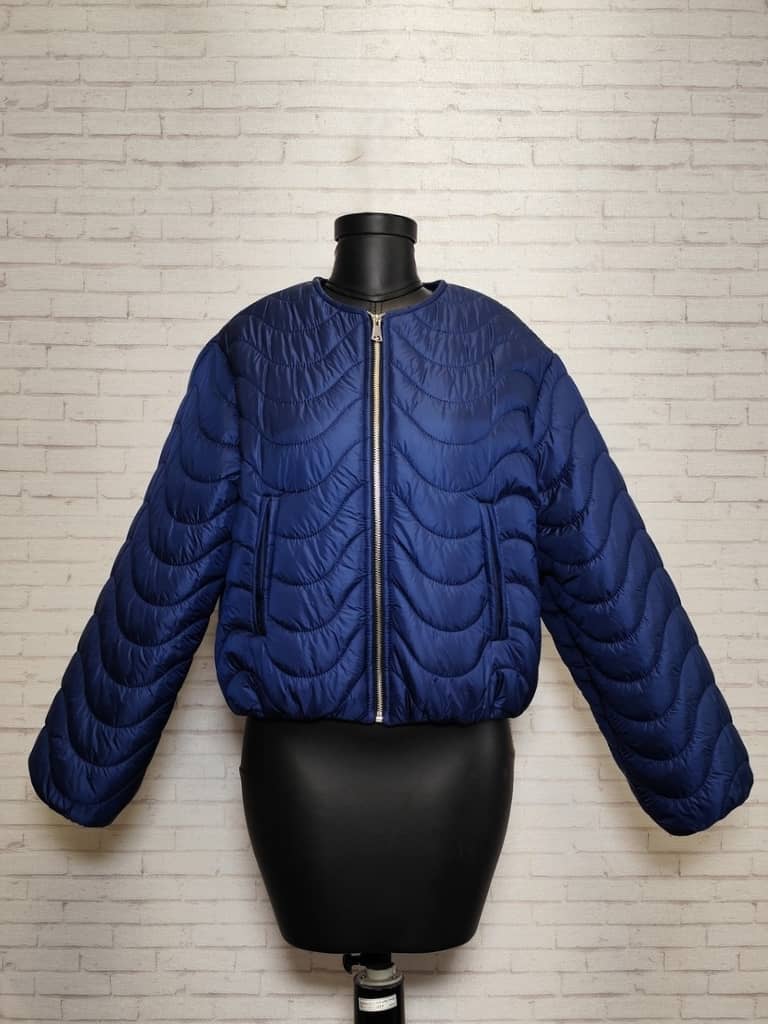 کاپشن امبردی سرمه ای زنانه