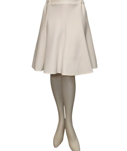 دامن کوتاه چند ترک کلوش سفید