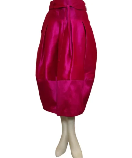 دامن خمره ای سرخابی زنانه