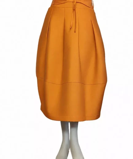 دامن خمره ای نارنجی زنانه